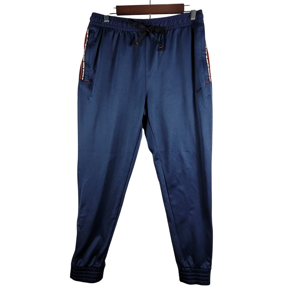 Nike F.C. Soccer Joggers Men's Large Navy Blue Tapered‎ Track Pants DC90670-410